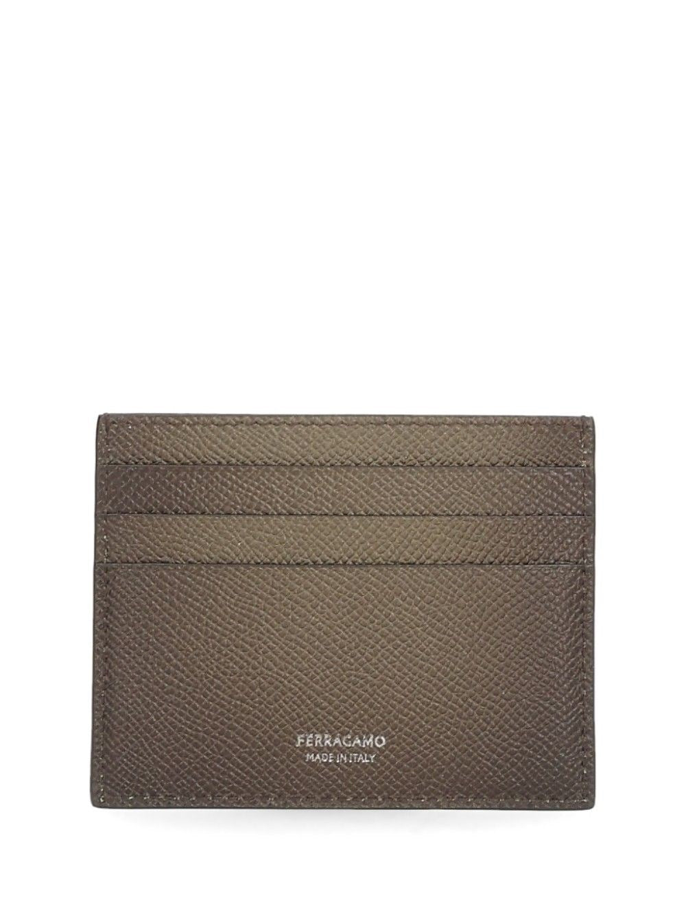 Ferragamo Ferragamo Men Gancini Credit Card Holder