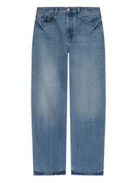 Jacquemus Men Straight Jeans In De-Nîmes Denim
