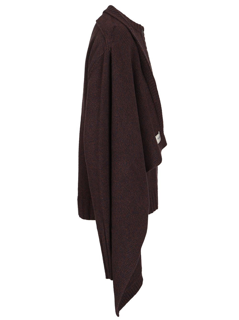 The Attico Women Cardigan With Draped Details