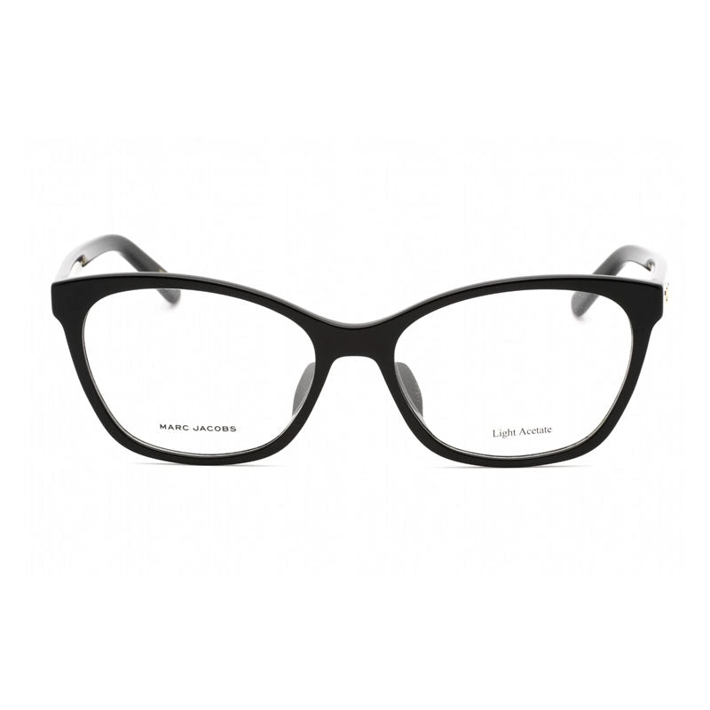 Marc Jacobs Eyeglasses Cat Eye Full Rim, Black Frame and Clear Demo Lenses Lens MARC539/F080700