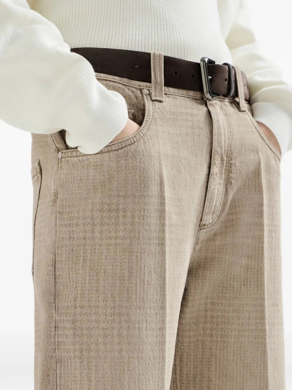 Brunello Cucinelli Women Contemporary Square Jeans