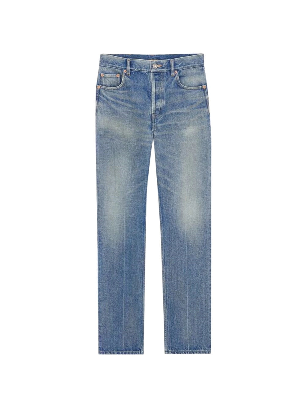 Saint laurent Saint Laurent Women Mid Rise Straight Jeans