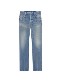 Saint laurent Saint Laurent Women Mid Rise Straight Jeans