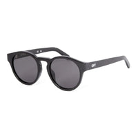 Off-White Off-White Sunglasses Round Full Rim, Black Frame and Dark Grey Lens OERI139OAKLAND1007