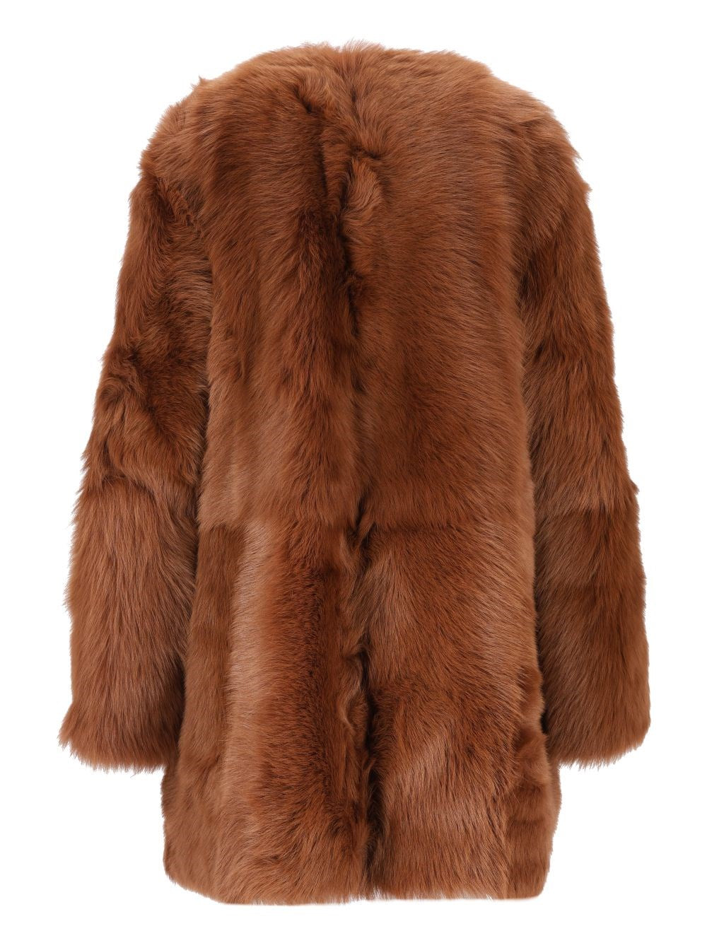 Toteme Women Short Silky Shearling Coat