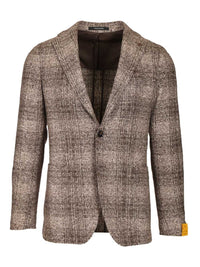 Tagliatore Men Blazer In Wool And Silk Jersey