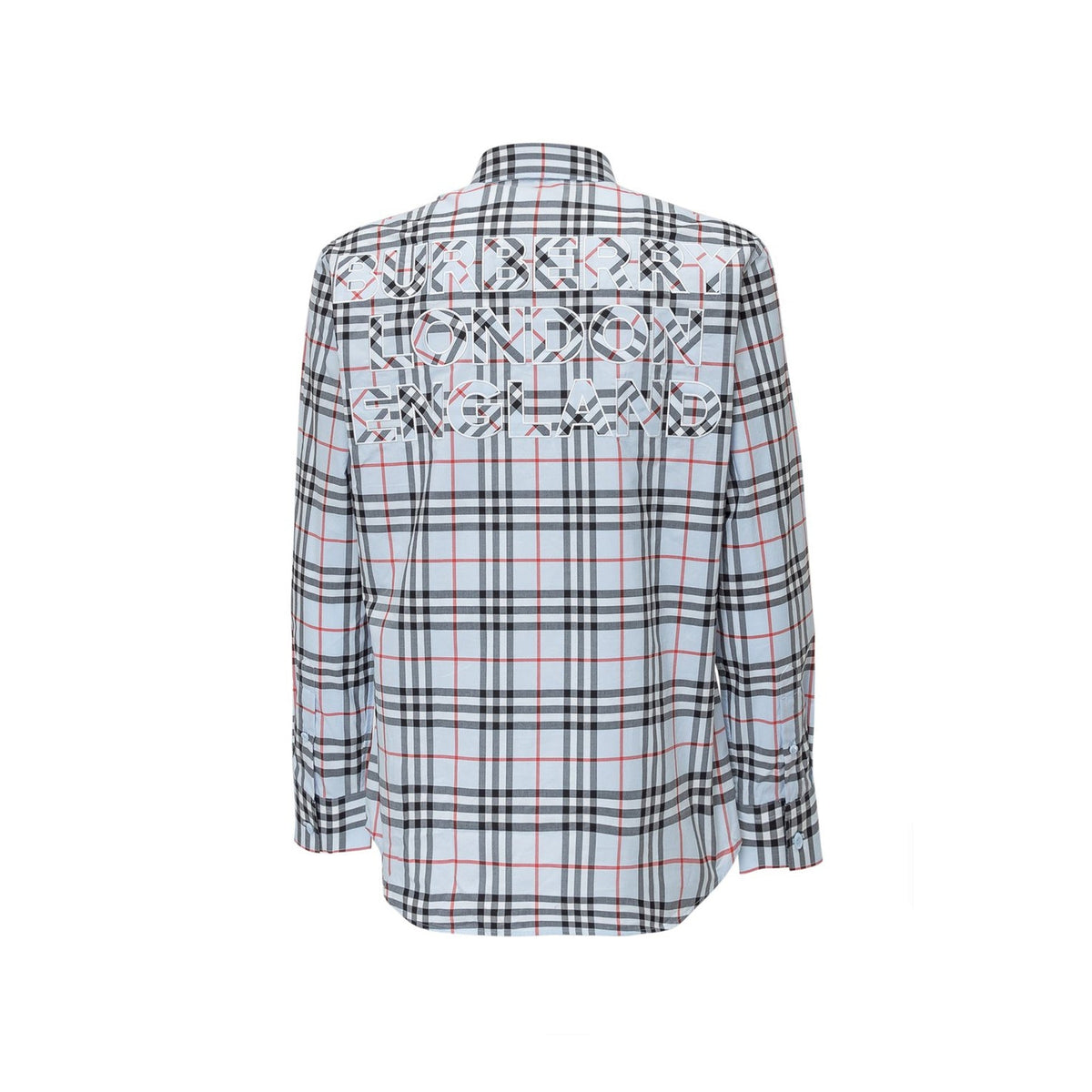 Burberry Checked Cotton Shirt Men