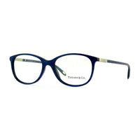 Tiffany & Co. Tiffany & Co. Eyeglasses Square Full Rim, Striped Blue Frame and Clear Demo Lens Lens TF20838159
