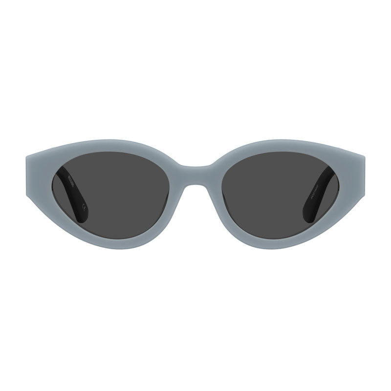 Moschino Sunglasses Cat Eye Full Rim, Pink Frame and Pink Silver Mirror Lens MOS160/S035J2S