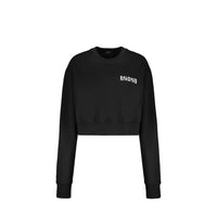Balmain Balmain Cropped Logo Sweatshirt Women