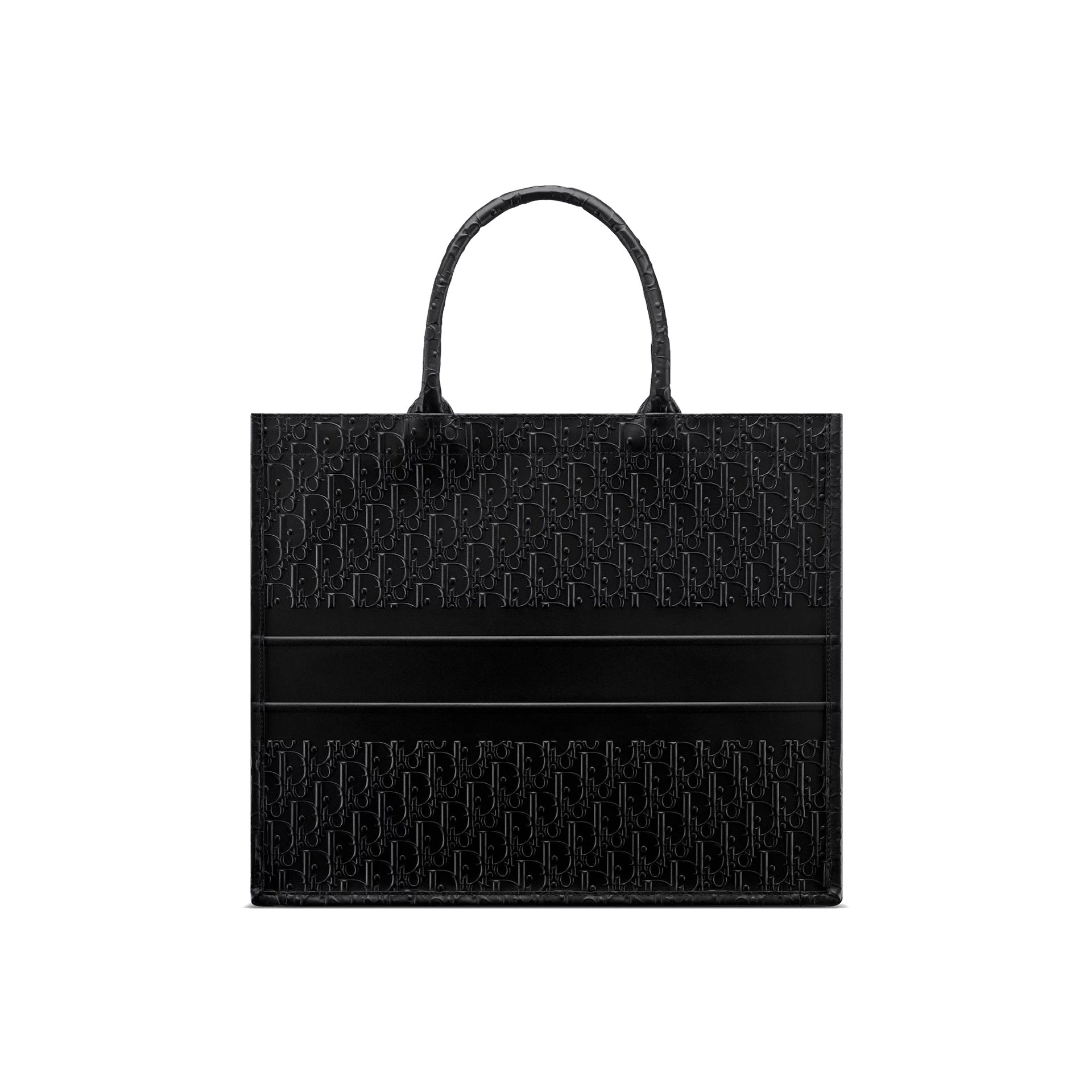 DIOR Dior Oblique Leather Tote Bag Women