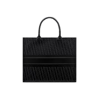 DIOR Dior Oblique Leather Tote Bag Women