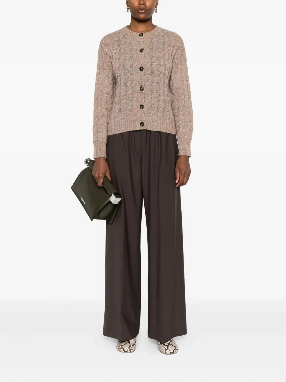 Brunello Cucinelli Women Loose Track Pants