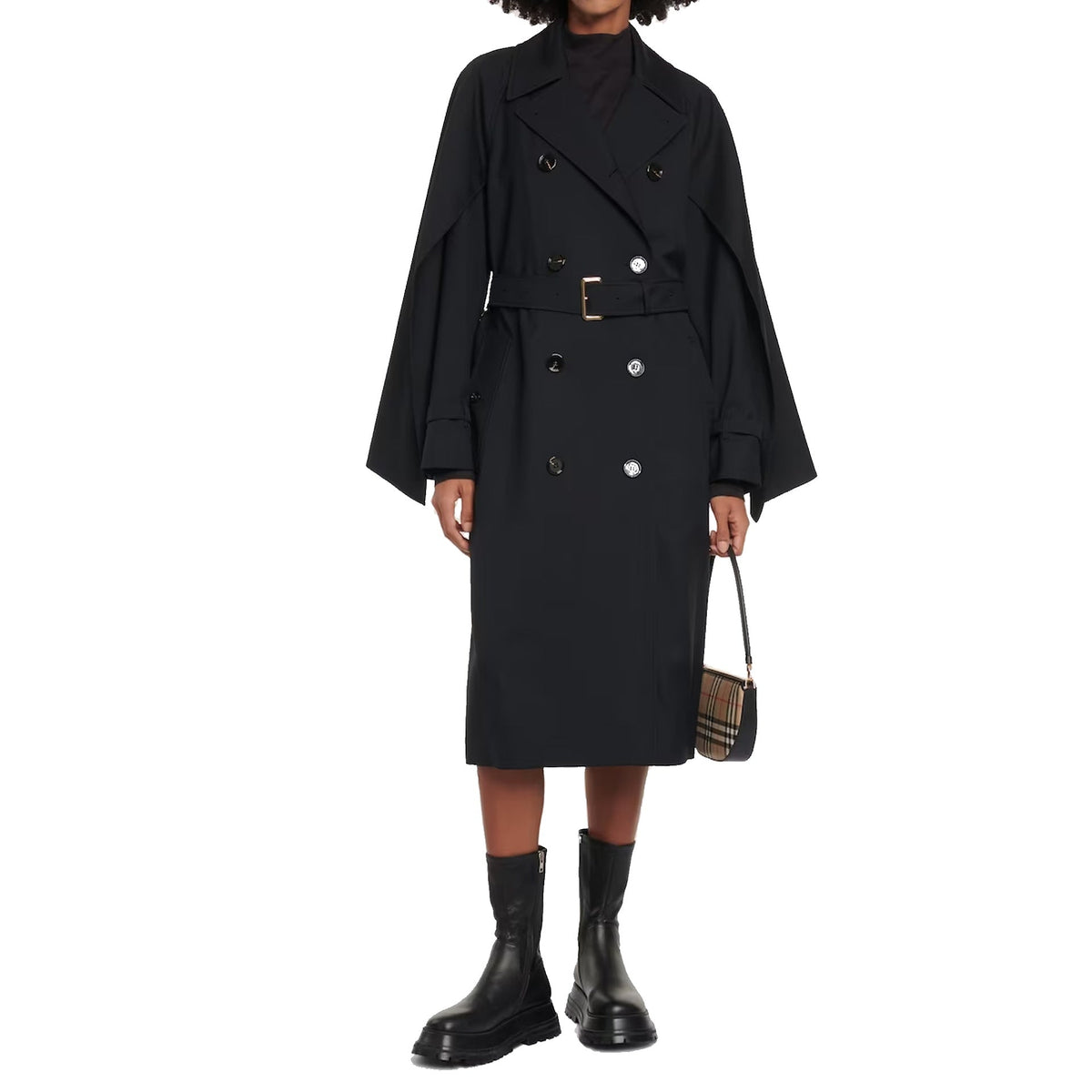 Burberry Burberry Blend Wool Trench Coat Women