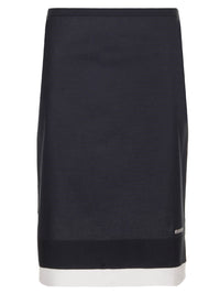 Miu Miu Women Knitted Knee-Length Skirt