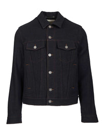 Jacob Cohen Men Wool Trucker Jacket