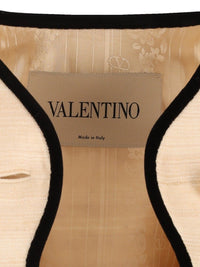 Valentino Garavani Women Silk And Linen Blazer