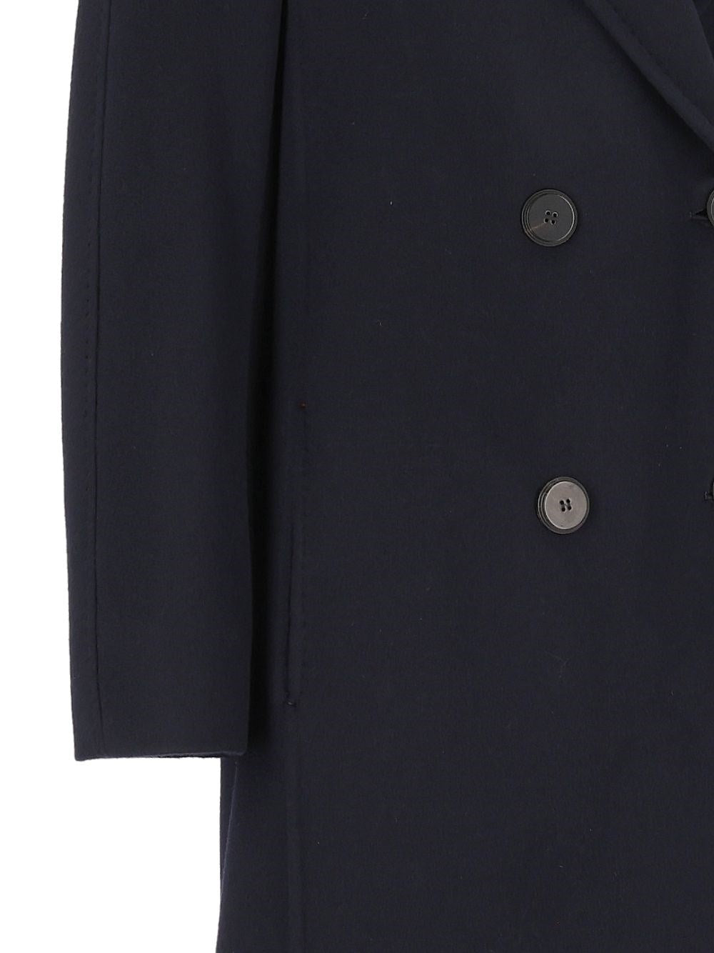 Max Mara Women Double-Breasted Brushed Cashmere Coat