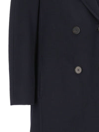 Max Mara Women Double-Breasted Brushed Cashmere Coat