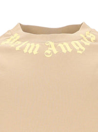 Palm Angels Men Neck Logo T-Shirt