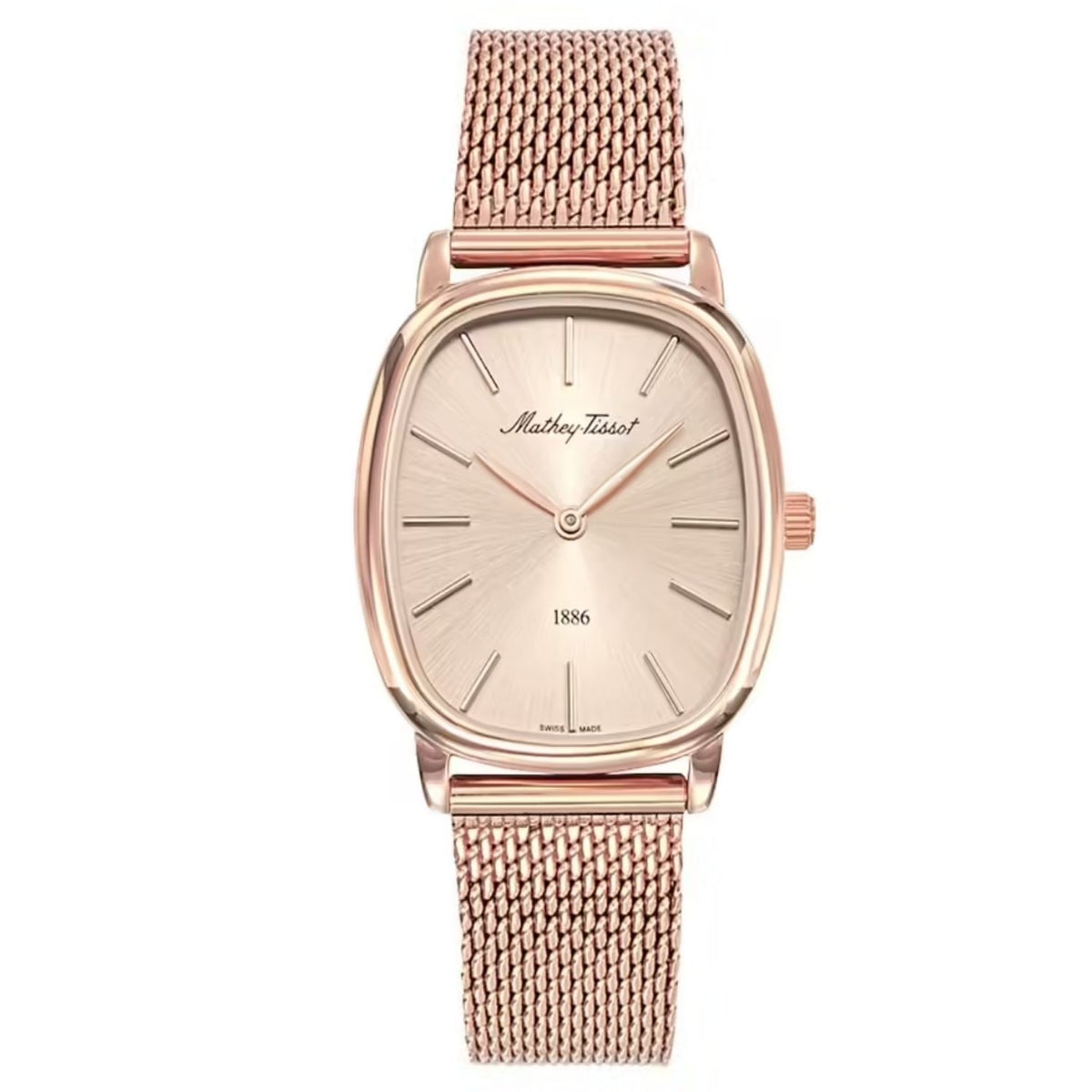 Mathey-Tissot Men's Martin Pink Dial Watch - D7919PDI