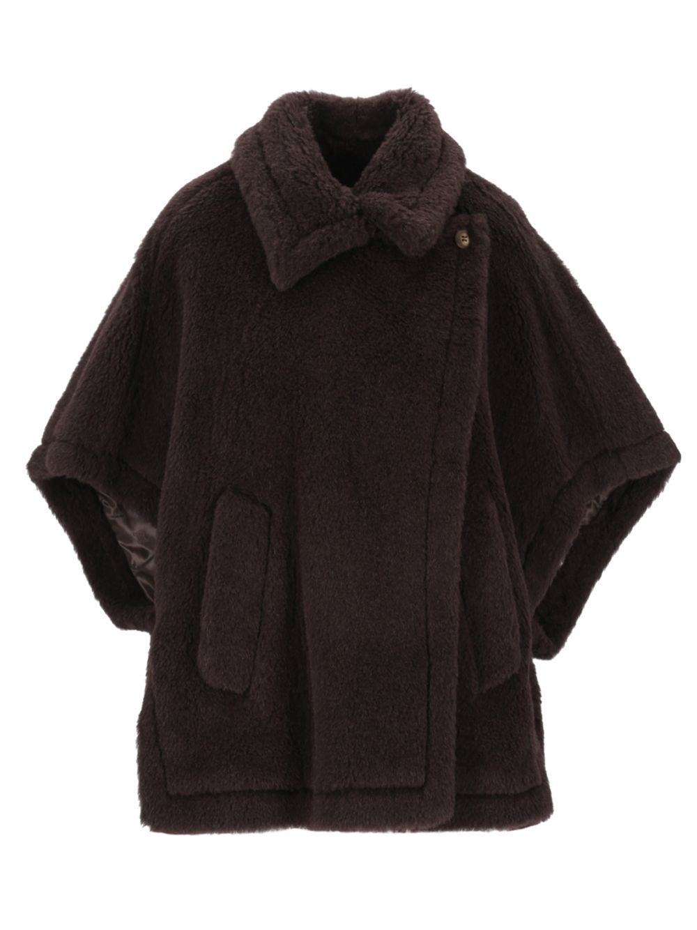 Max Mara Max Mara Women Alpaca And Wool Teddy Cape