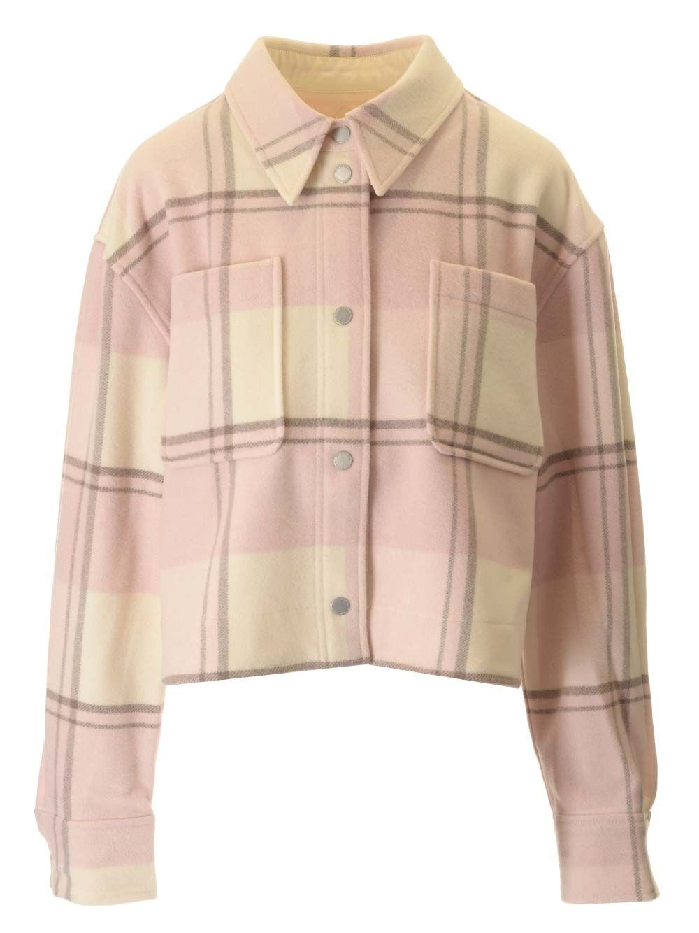 Canada Goose Women Boxy Fit Flannel Shirt
