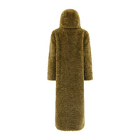 Herno Curly Faux Fur Coat Women