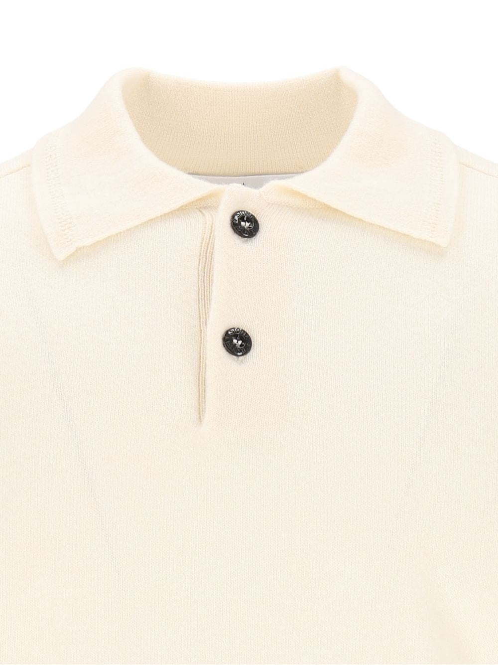 Stone Island Stone Island Men Rws Geelong Lightweight Wool Polo Sweater