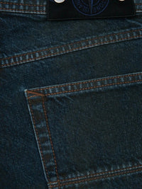 Stone Island Men `Laser Pigment Indigo Denim` Jeans