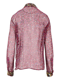 Dries Van Noten Women Sequin-Embellished Ruffled Shirt