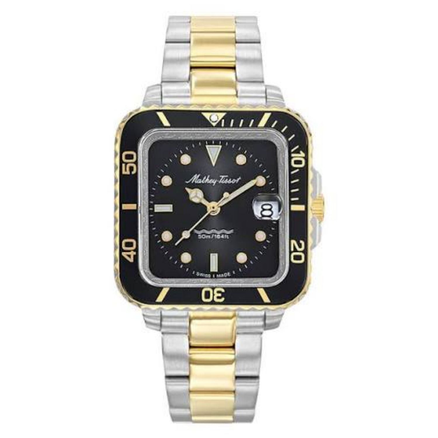 Mathey Tissot Mathey Tissot Women's Vintage Black Dial Watch - D902QBN