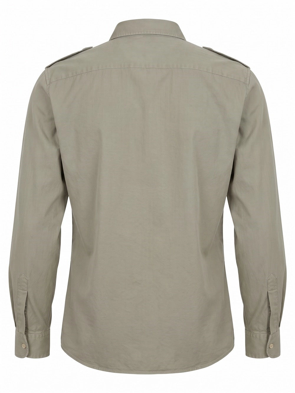 Brunello Cucinelli Men Cotton Chevron Shirt