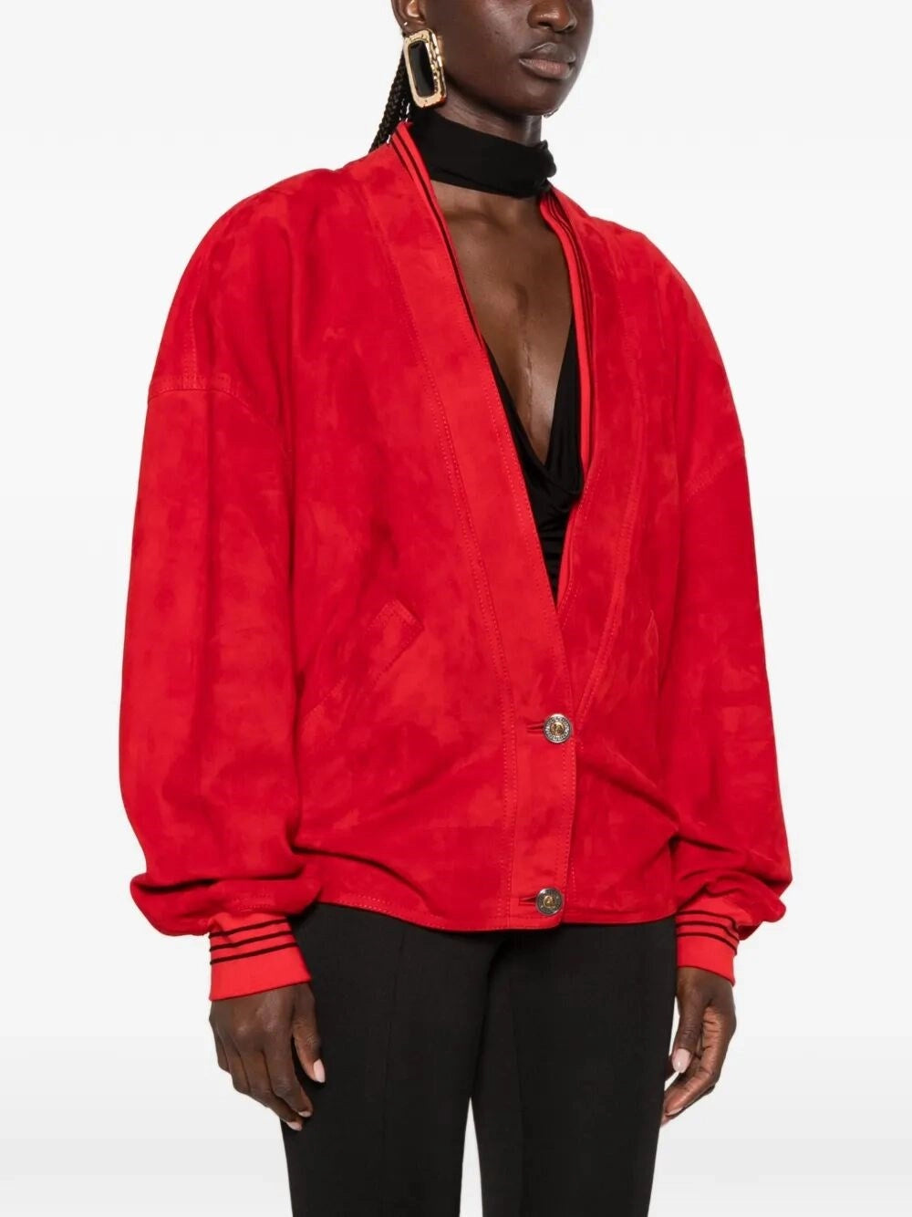 Versace Women Leather Jacket