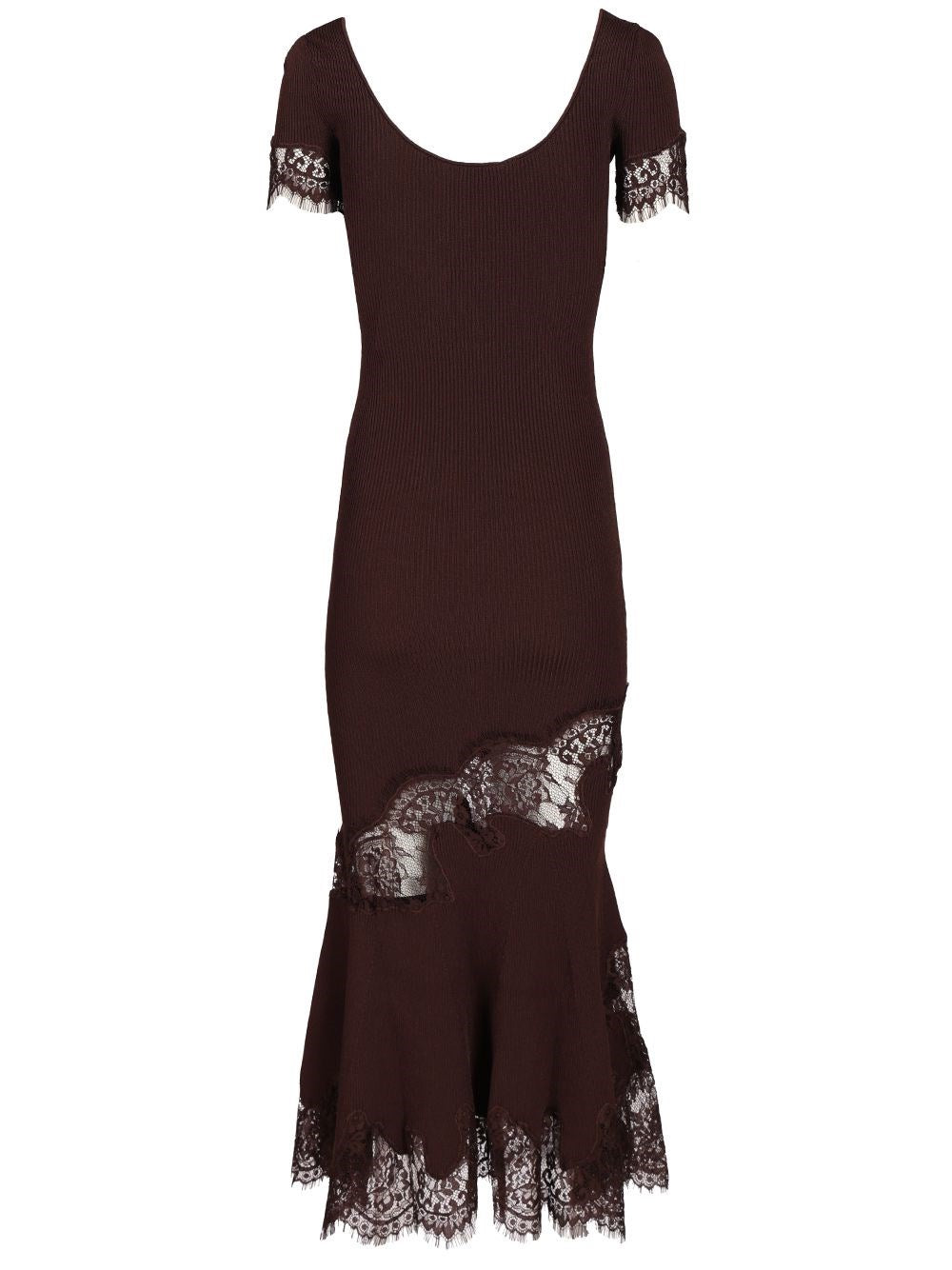 Self-portrait Self-Portrait Women Ribbed Midi Dress