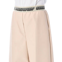 Stella McCartney Stella Mccartney Cropped Logo Pants Women