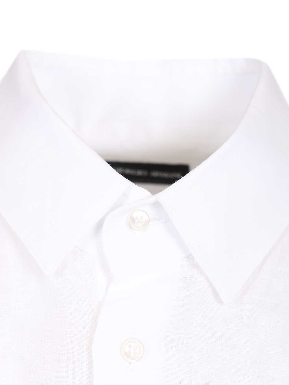 Giorgio Armani Men Classic Linen Shirt