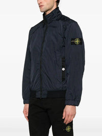 Stone Island Men Garment Dyed Crinkle Reps Ny Jacket