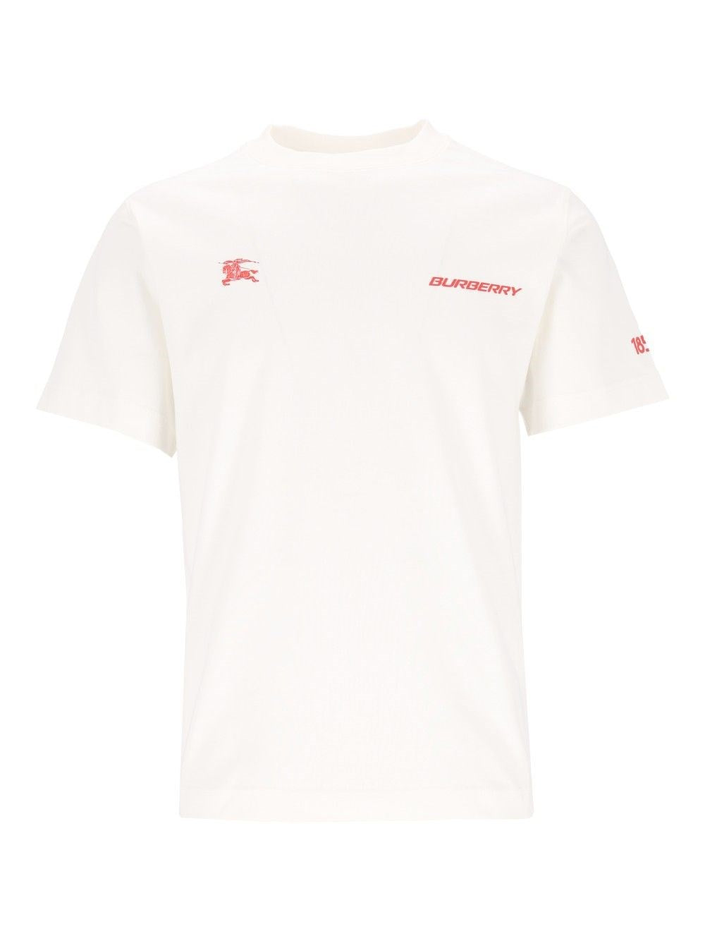 Burberry Men London Map Cotton T-Shirt