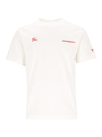 Burberry Men London Map Cotton T-Shirt
