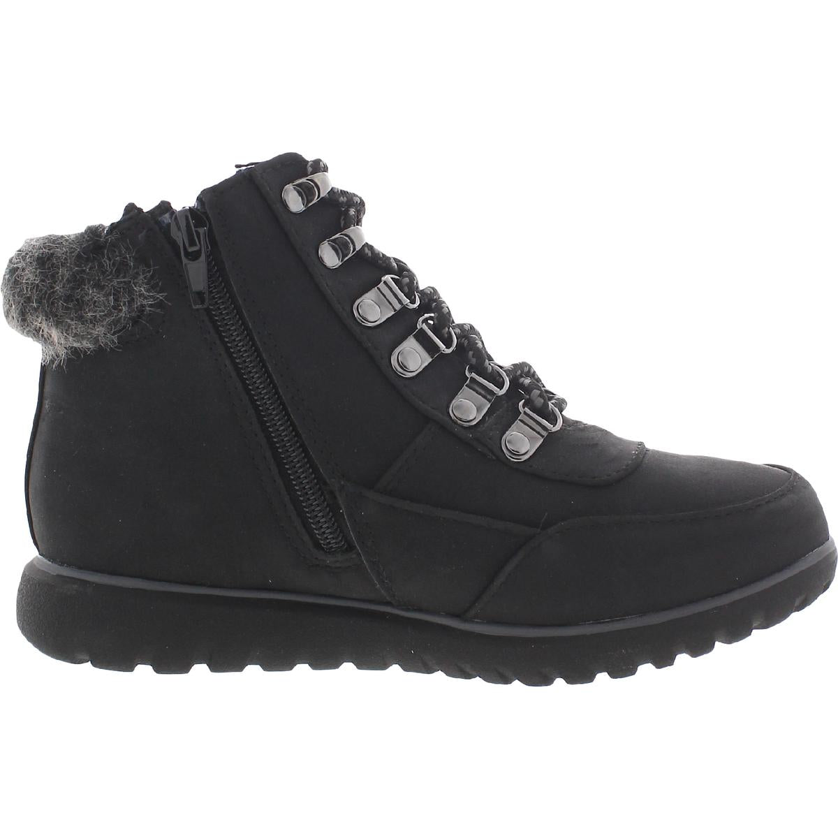 Wanona Womens Faux Suede Bootie Ankle Boots