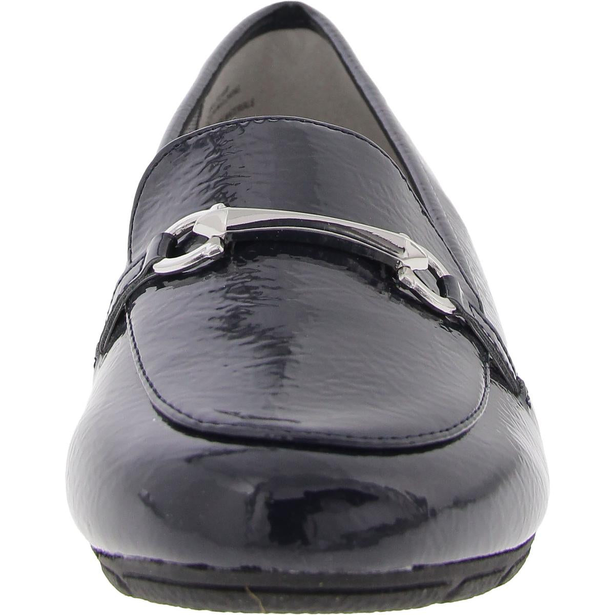 Womens Embellished Manmade Loafers