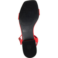 Beyla Womens Padded Insole Square Toe Pumps