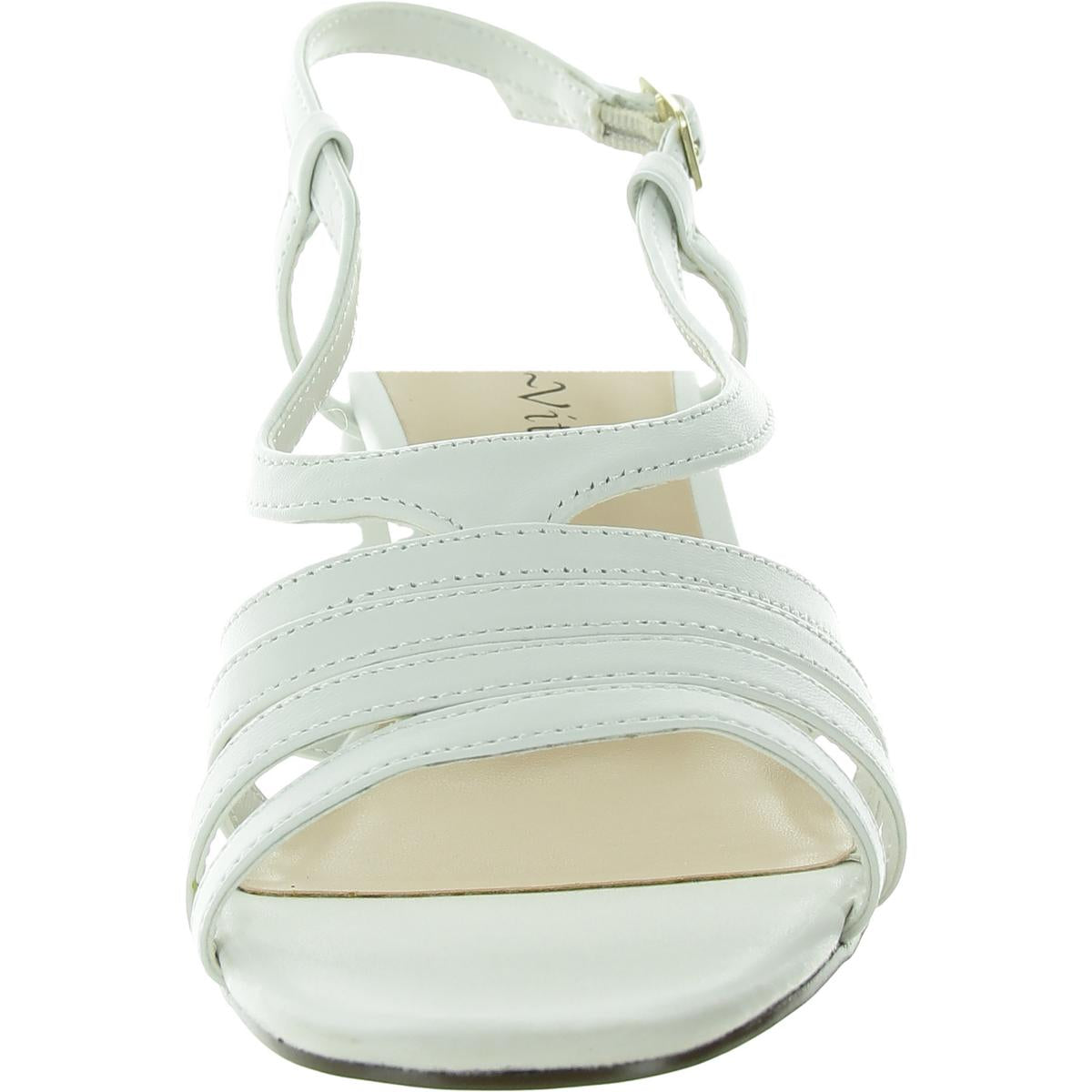 Womens Block Heel Leather
