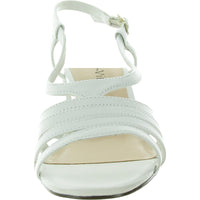 Womens Block Heel Leather