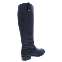 INC Womens Fawne Leather Knee-High Riding Boots