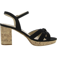 Lucky Womens Knot-Front Slingback Sandals