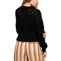 Womens Knit Wool Pullover Sweater