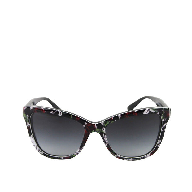 Dolce & Gabbana Kids Cat eye Red Rose Flower Print Sunglasses