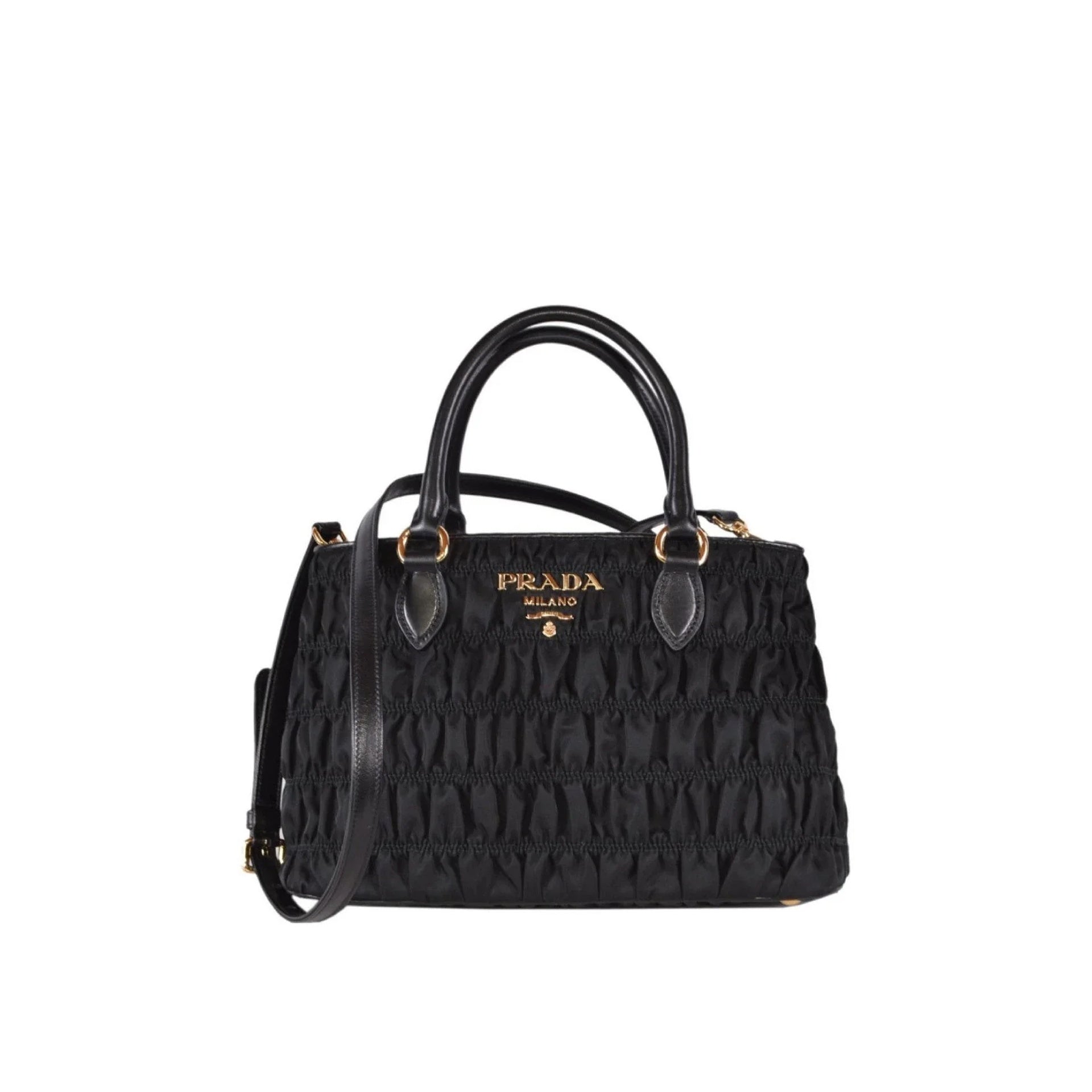 PRADA Prada Gaufre Nylon Handbag Women